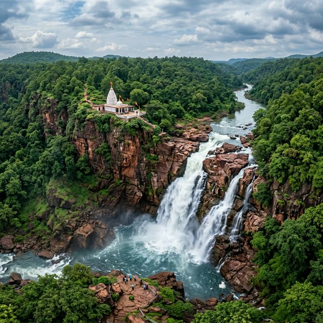 Rajrappa Waterfall
